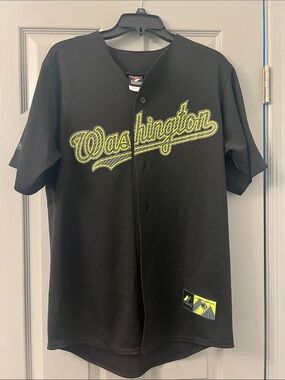 Majestic Washington Nationals Stasburg Baseball Jersey Sz Small